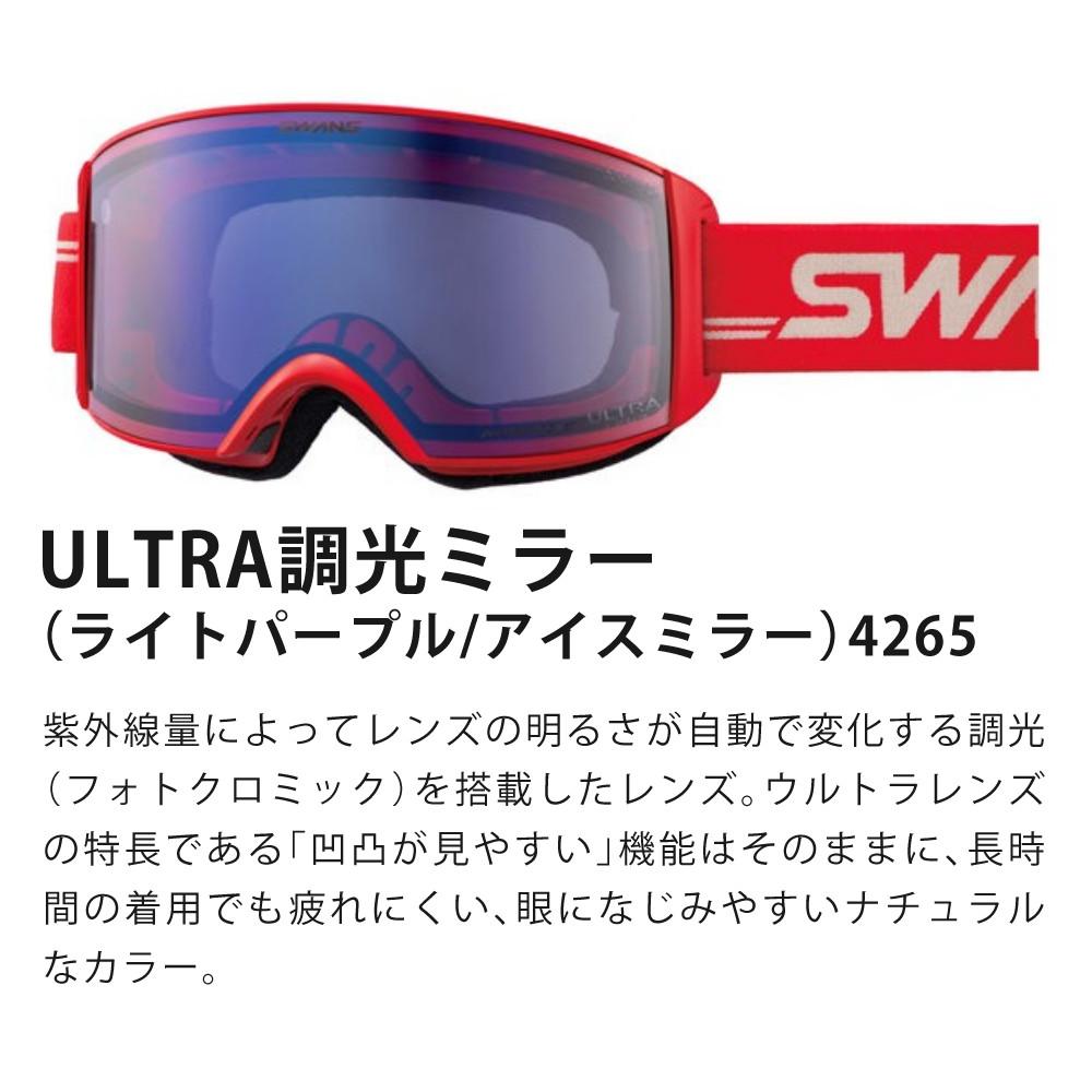 スワンズ ゴーグル RACAN RA-MDH-CU-LP GLR アイスミラー×ウルトラ
