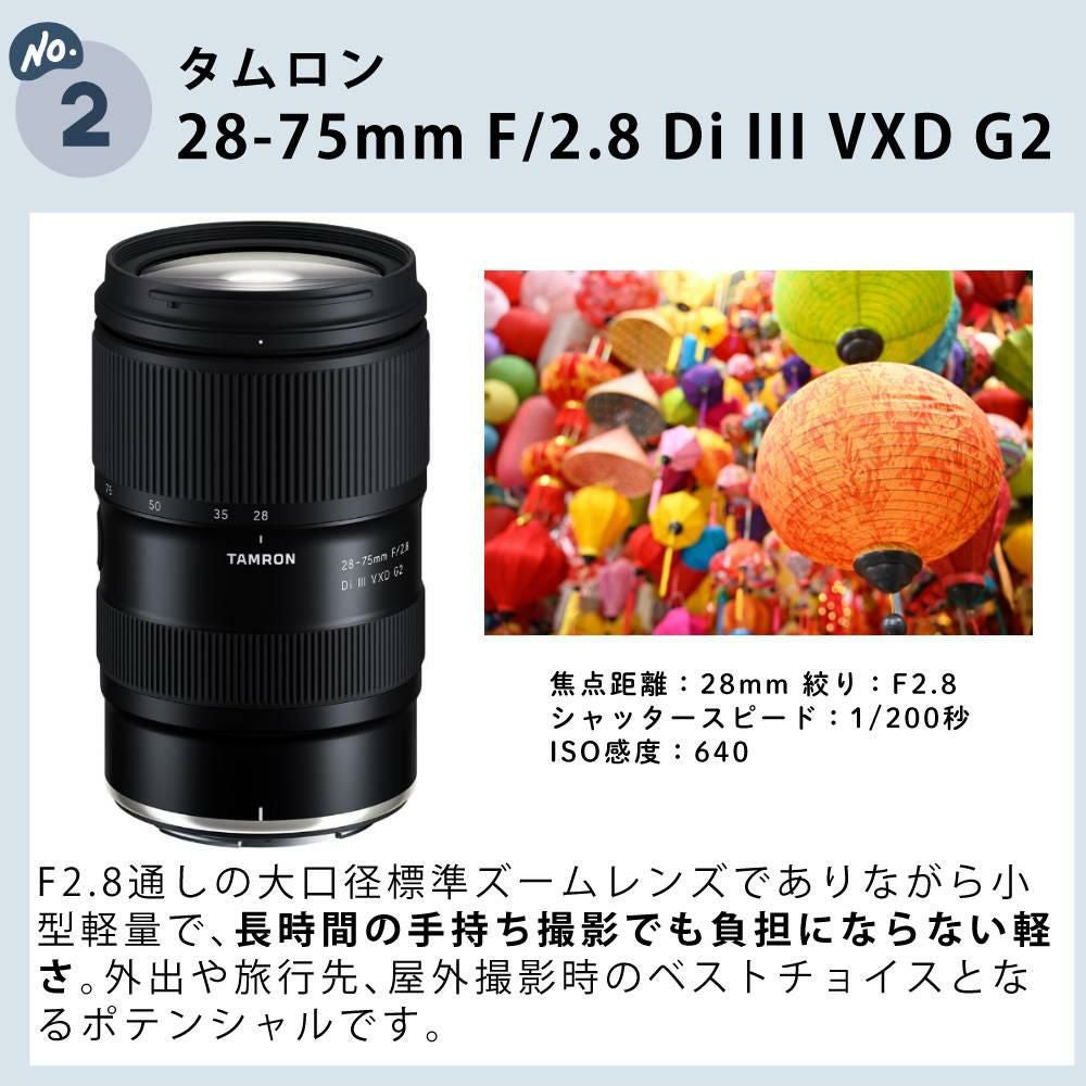 タムロン 大三元レンズ ニコンZマウント用 レンズ3本＆フィルター