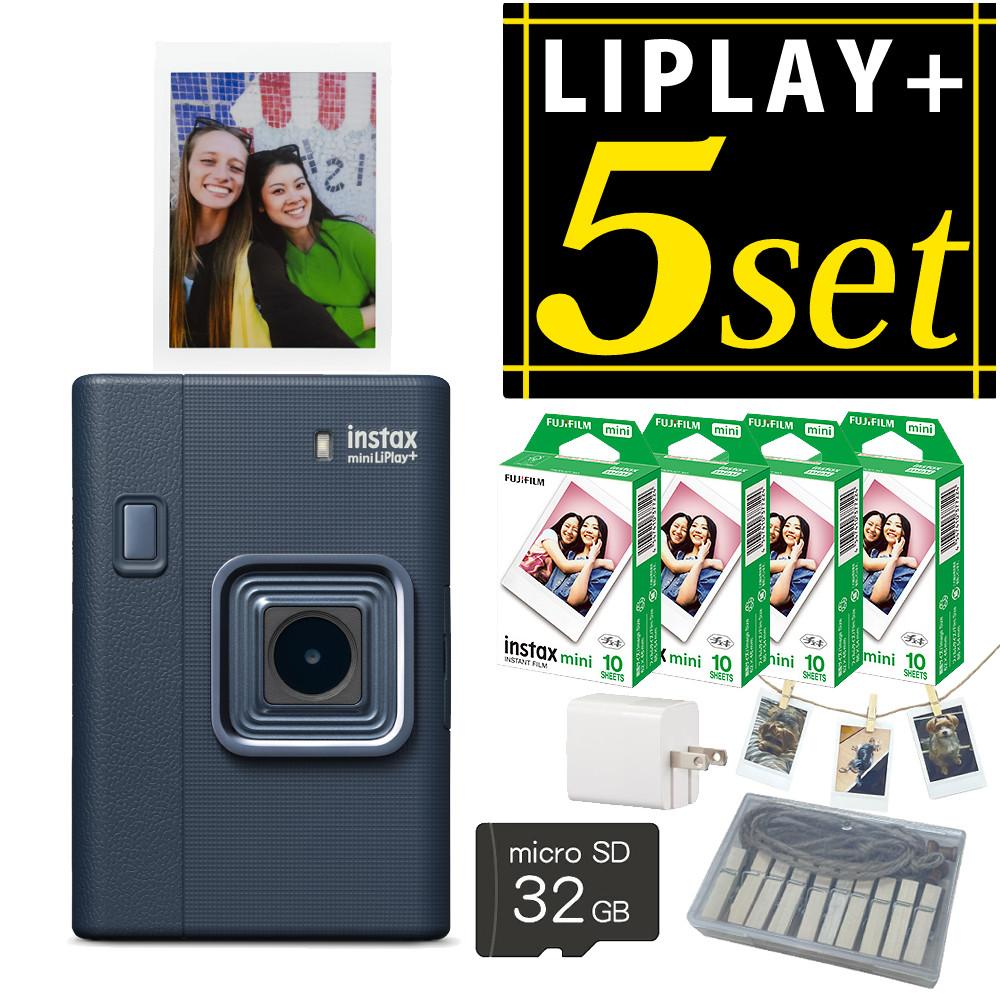富士フイルム チェキ instax mini LiPlay+ ミッドナイトブルー