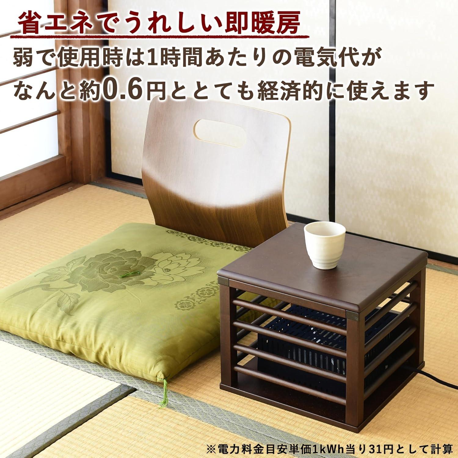 ◇ドリーム尼崎1号館◇メトロ電気工業　一人用コタツ　MPQ-102B【ジモティー割引対象商品】 ユアサプライムス.com｜メトロ電気工業 1人用こたつ MPQ-100(B) 正方形