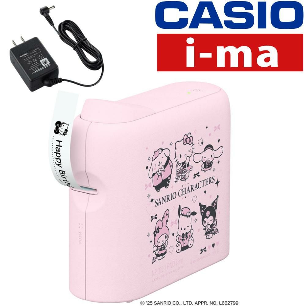 カシオ ネームランド i-ma サンリオ KL-SP10 スマホ専用 ラベル