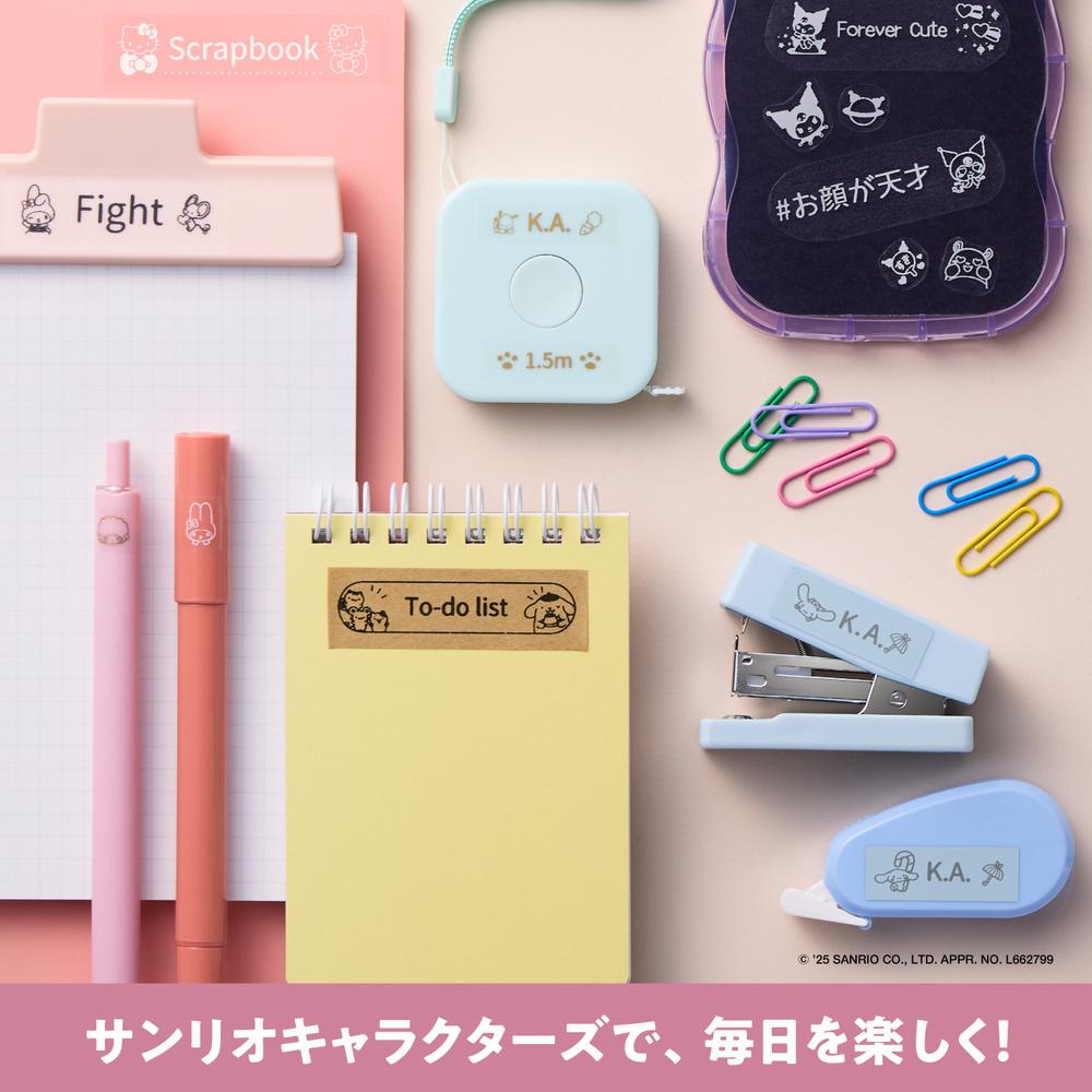 カシオ ネームランド(スマホ専用)&ネームランド用テープ3本セット