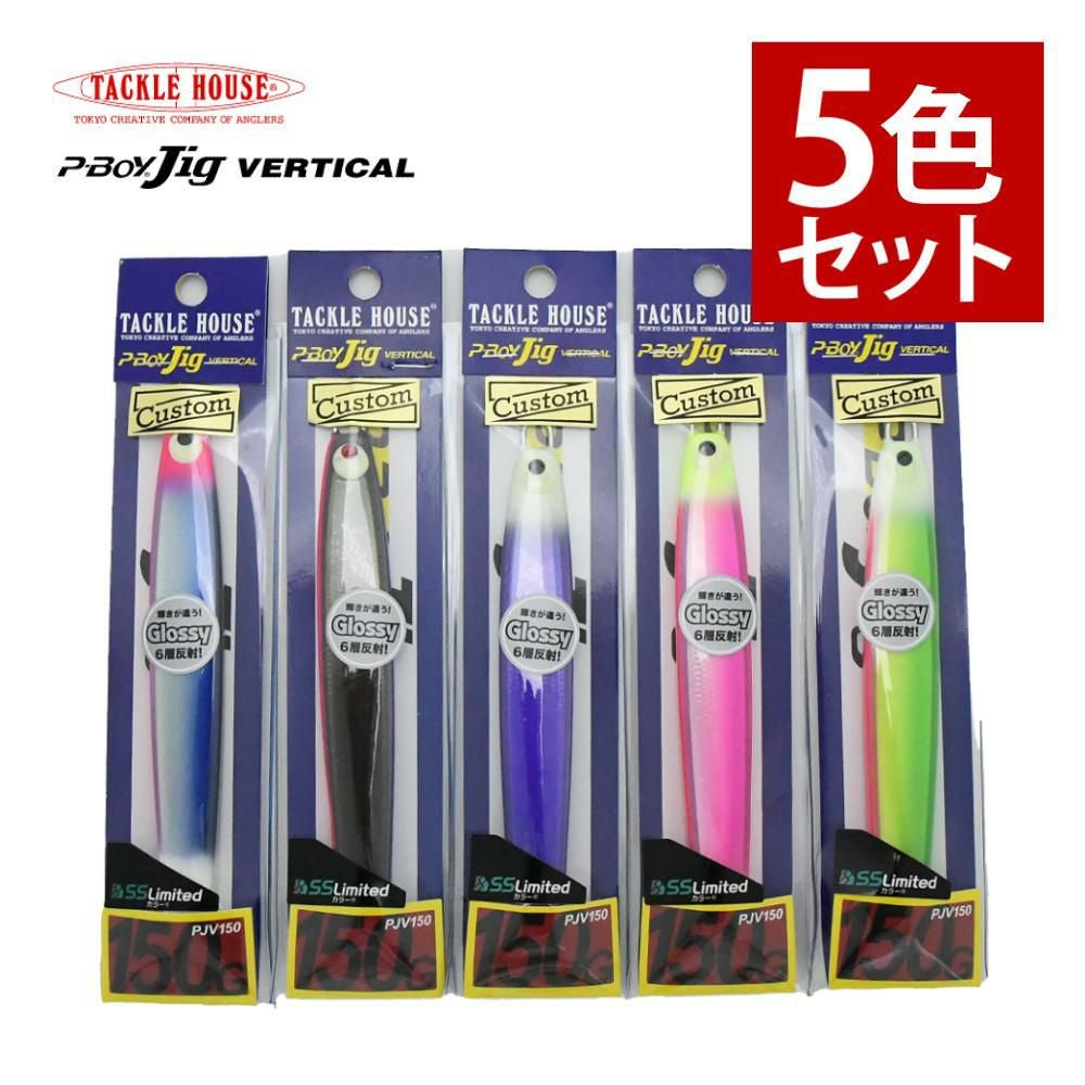 250g タックルハウス　ピーボーイジグバーチカル　スピードドロップ タックルハウス ルアー P-Boy Jig バーチカル スパークリングスケール