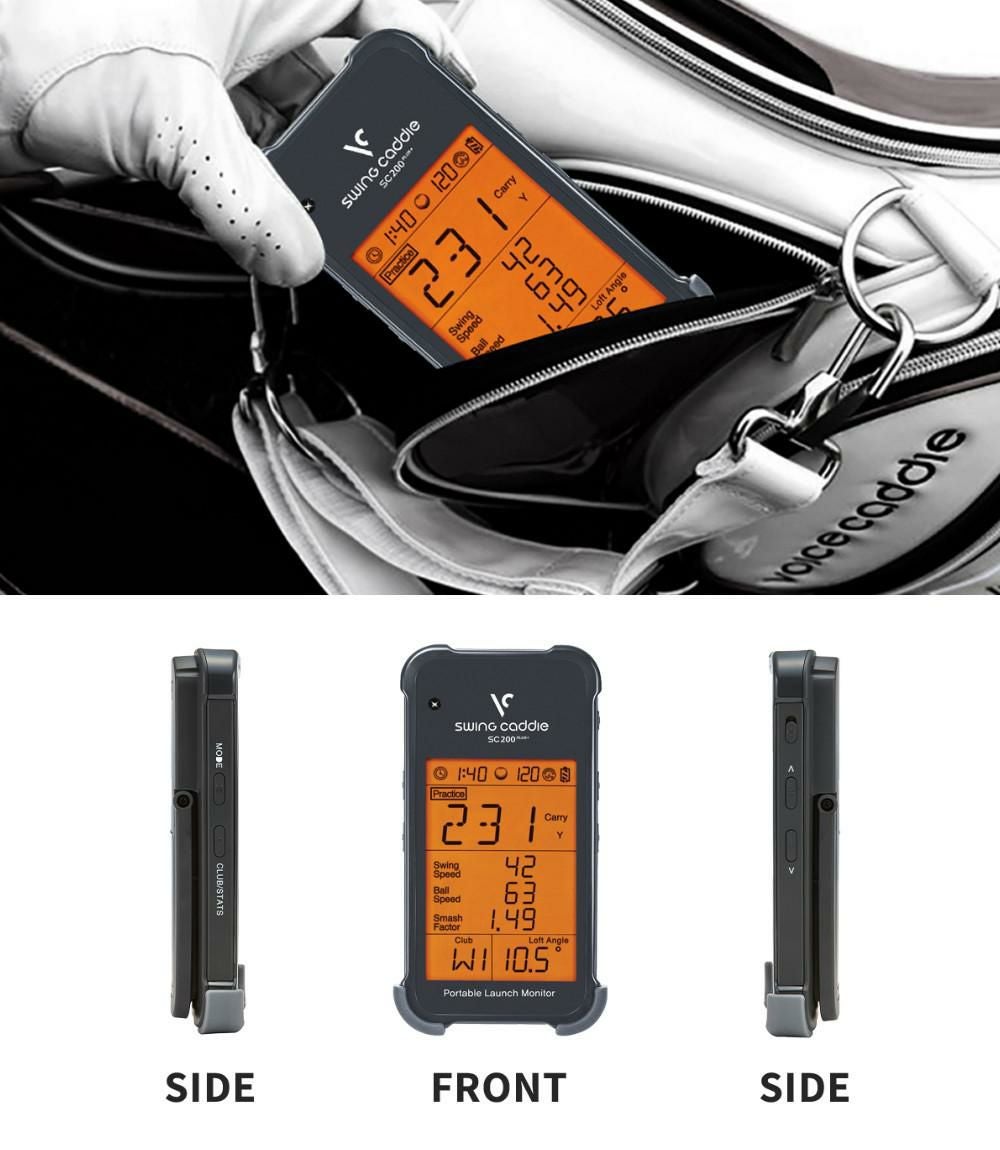 ボイスキャディ スイングキャディ SC200+ 電池付き ゴルフ 弾道測定器