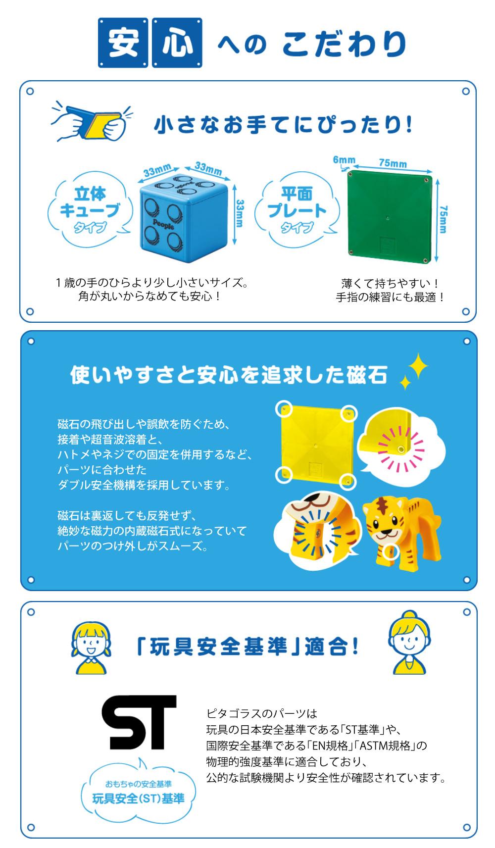 ピープル ピタゴラス きほんボックス PGS-149 知育玩具 | ホーム