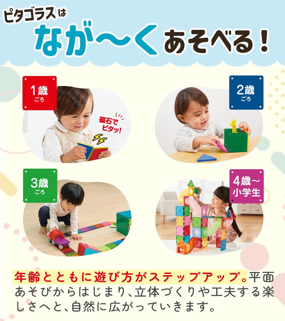 ピタゴラス 知育玩具 3歳 きほんボックス ＆ ダイナミックダイナソー