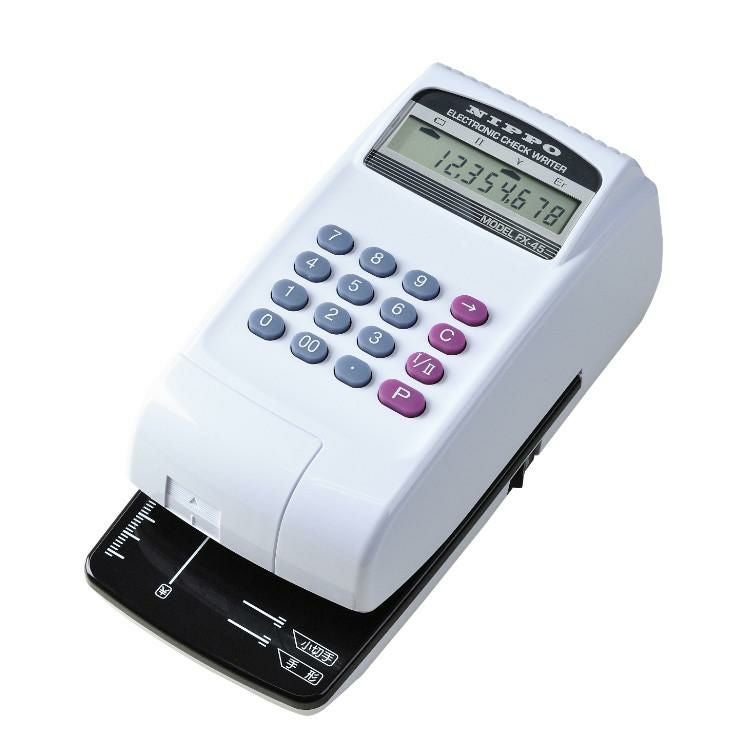 ニッポー 電子式チェックライター FX-45 手形 小切手 印字 NIPPO