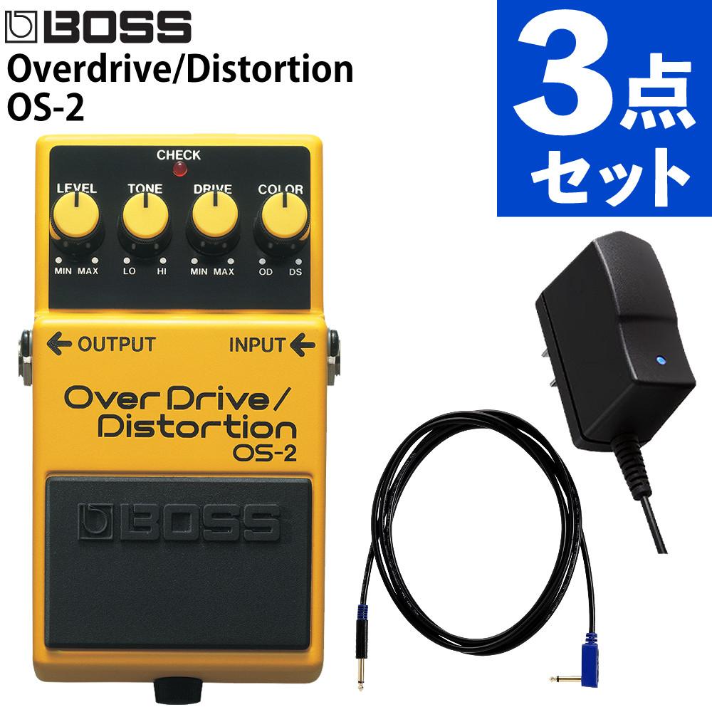 BOSS エフェクター OverDrive/Distortion OS-2 PSA-100S2 VOX VGS-30付
