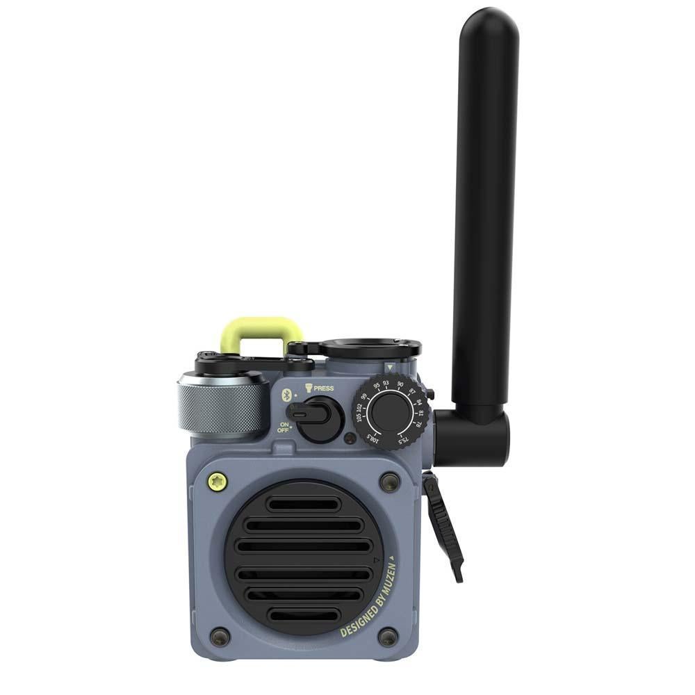 MUZEN Wild Mini 第3世代 Bluetoothスピーカー MW-PVXI3GY メタル