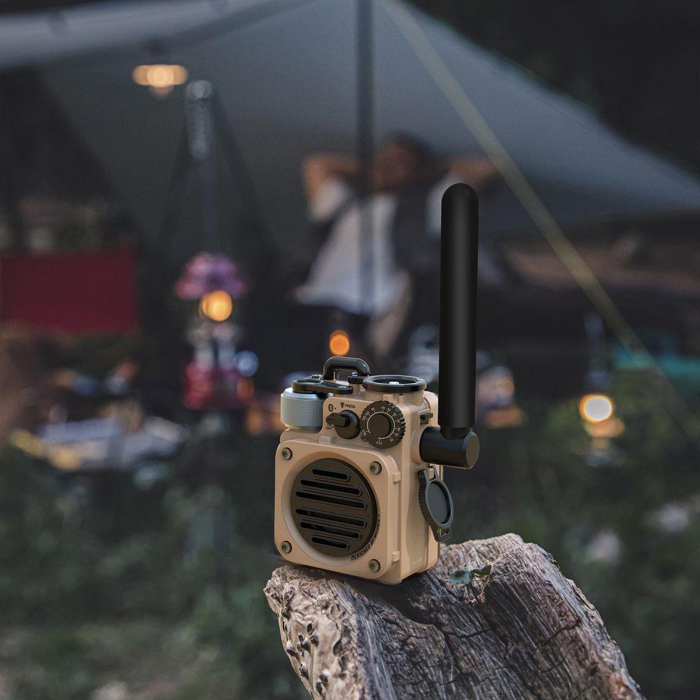 MUZEN Wild Mini 第3世代 Bluetoothスピーカー MW-PVXI3Y 砂漠イエロー