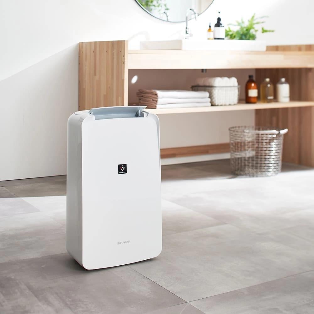 シャープ 衣類乾燥除湿機 CV-T71-W ホワイト コンプレッサー式 SHARP