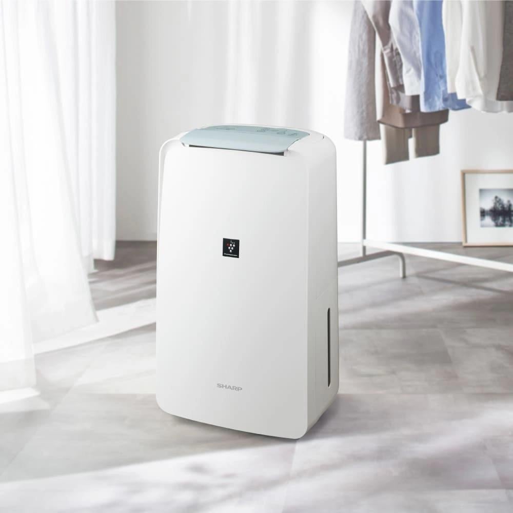 シャープ 衣類乾燥除湿機 CV-T71-W ホワイト コンプレッサー式 SHARP