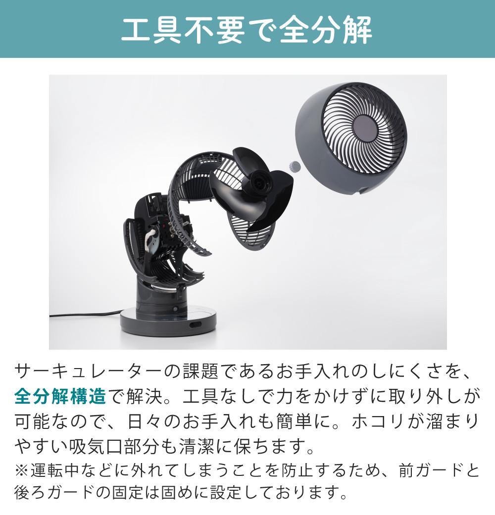 スリーアップ サーキュレーター 節電センサー付 DCスイング