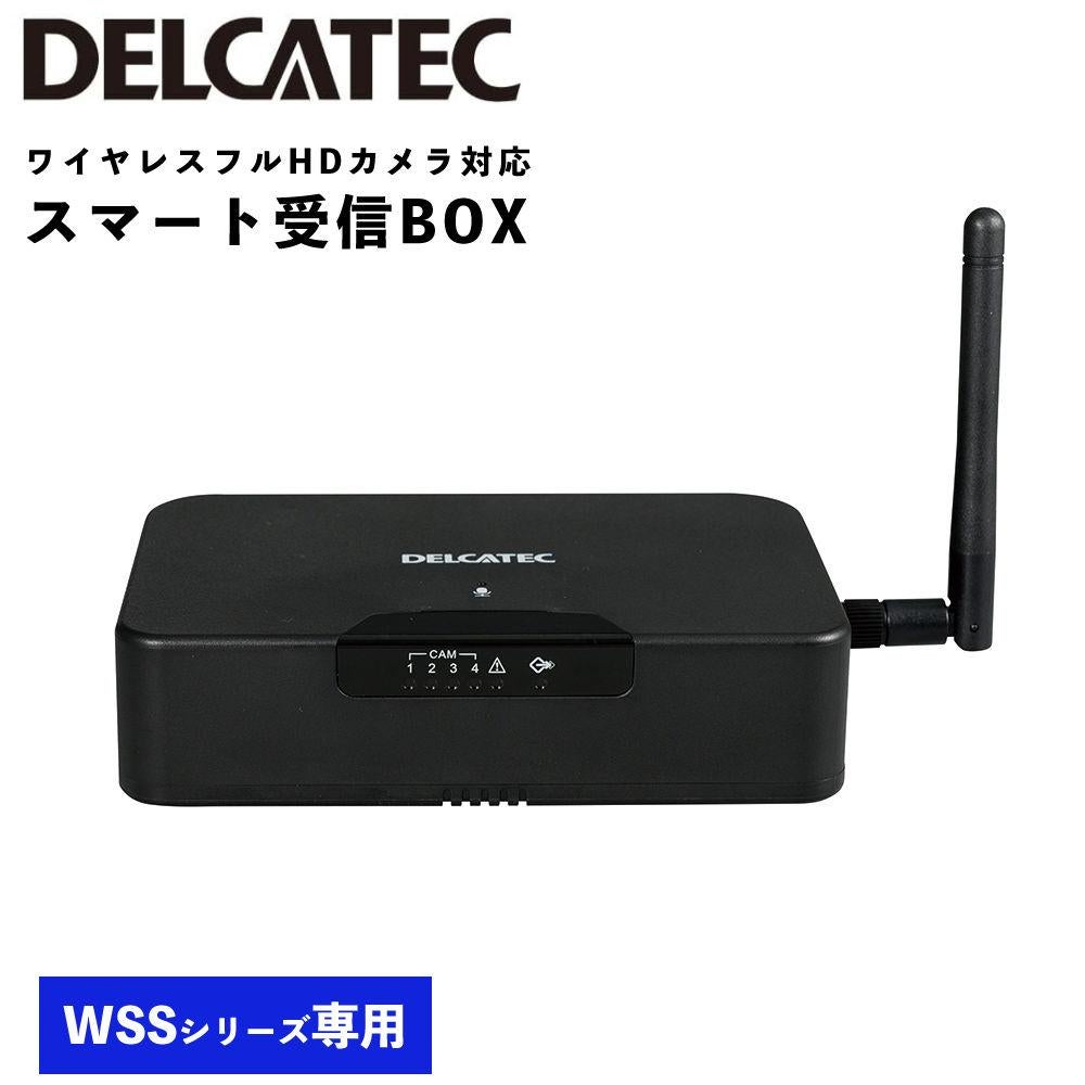 デルカテック ワイヤレスフルHDカメラ対応スマート受信BOX WSSNM