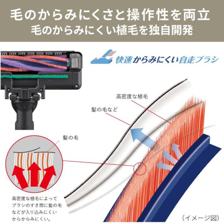 三菱電機 Be-K 紙パック式 キャニスター型 掃除機 ホワイトゴールド TC