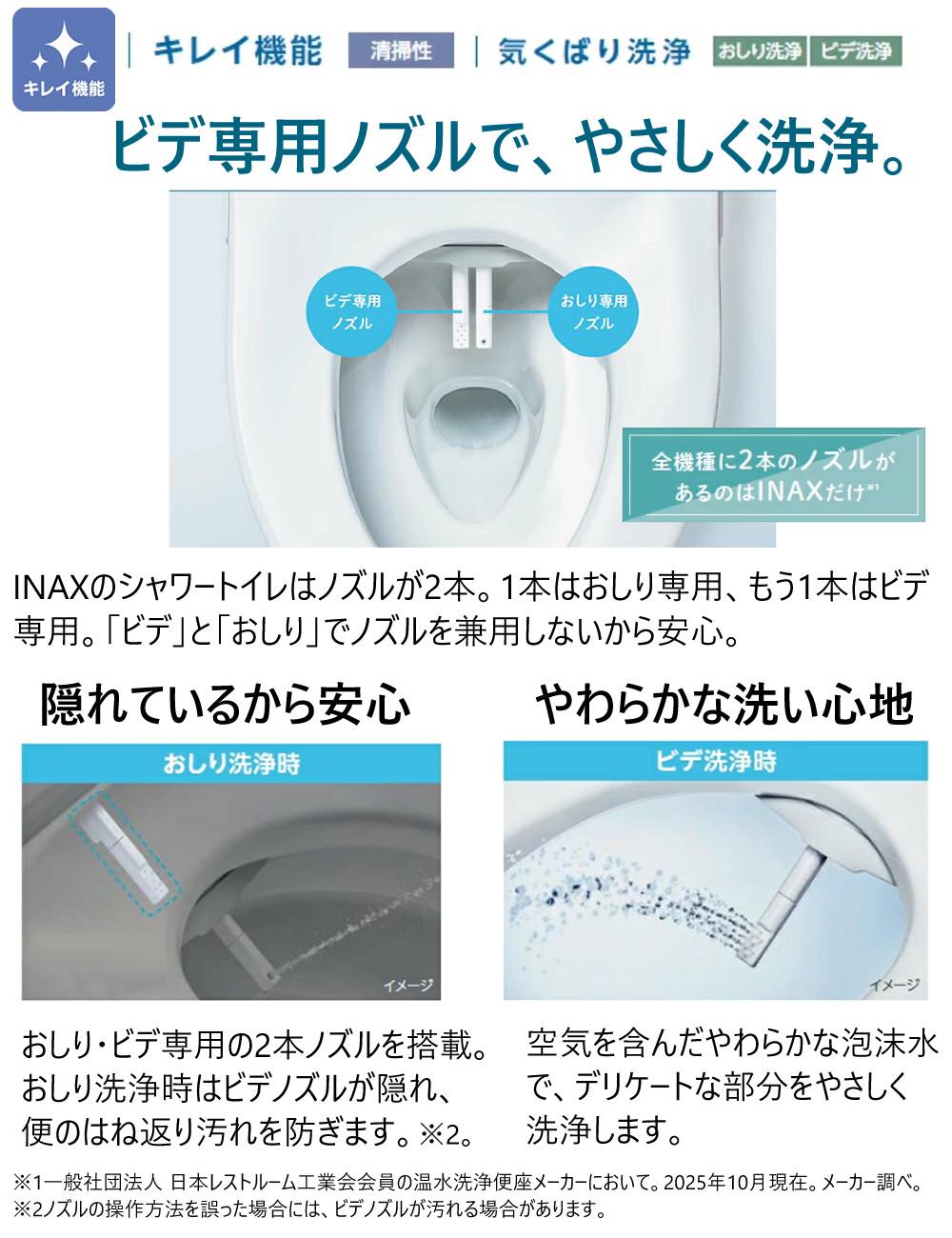 LIXIL リクシル 温水洗浄便座 リテールシャワートイレ ピュアホワイト