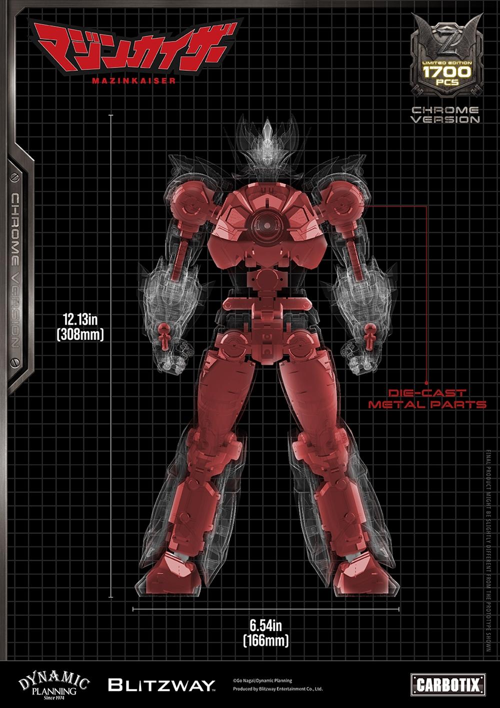 2027年1月発売予定 予約受付）BLITZWAY JAPAN CARBOTIX マジンカイザー